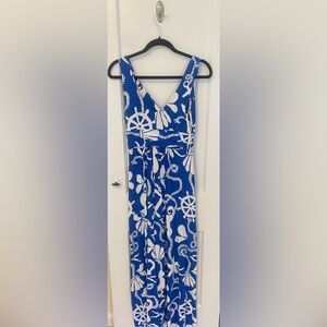 Lilly pulitzer nautical anchors dress